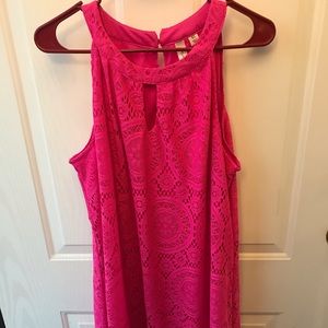 Hot Pink Tacera Dress